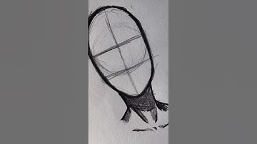 How to Draw Heads with the Loomis Method - Tutorial #drawing #art #head #tutorial #howtodraw #shorts