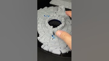 3D printed nether portal that can be converted into a wireless charger base#netherportal #3dprinting