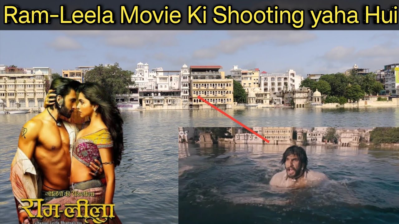 Ram Leela movie shooting !❤️ Lake pichola Gangaur Ghat Udaipur || ranveer singh!Deepika Padukone