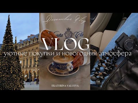 Видео: VLOG | уютный декабрь, покупки и новогодняя атмосфера | 2023