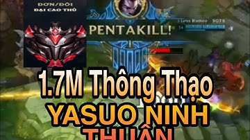 YASUO TỐC HÀNH PENTAKILL VS LEBLANC VÀ NHỮNG PHA "XÉM SỐNG" | YASUO NINH THUẬN