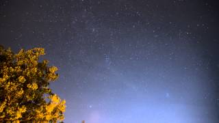 Perseids meteor shower, 11th August 2012