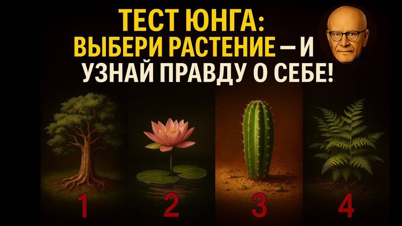 ВЫБЕРИ РАСТЕНИЕ — и узнай, какая сила управляет твоей жизнью!