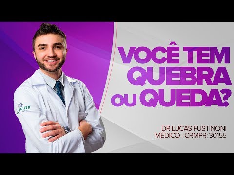 Você tem QUEBRA OU QUEDA de Cabelo? - Dr Lucas Fustinoni - Médico - CRMPR 30155
