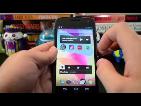 Android 4.1 Jelly Bean on a Verizon Galaxy Nexus