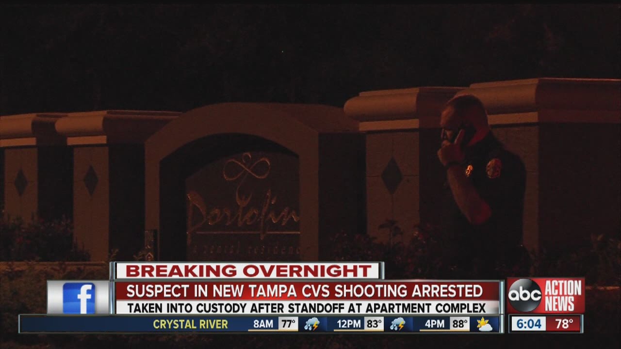 Suspect in New Tampa CVS Robbery is arrested - YouTube