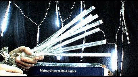 Meteor Shower Rain Lights for Indoor and outdoor use