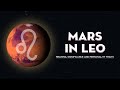 Mars in Leo - Meaning, Significance And Personality Traits