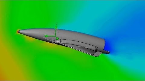 SolidWorks - Basic Spaceplane Reentry Aerodynamcis / Thermal Simulation