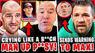 Sean Strickland GOES OFF on Dustin Poirier! *FOOTAGE* Conor McGregor SENDS A WARNING! UFC 329