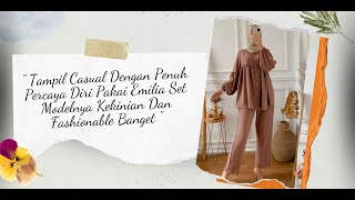 Testimoni Baju Setelan Emilia Oneset