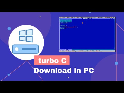 Turbo c download for windows 10 || windows 7,8,8.1 - YouTube