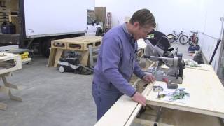 BUILDING THE PAULK TOTAL STATION PART 10 DETAILING AND INSTALLING THE MITER SAW BENCH TOP