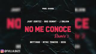 Jhay Cortez - No Me Conoce (Remix 2)