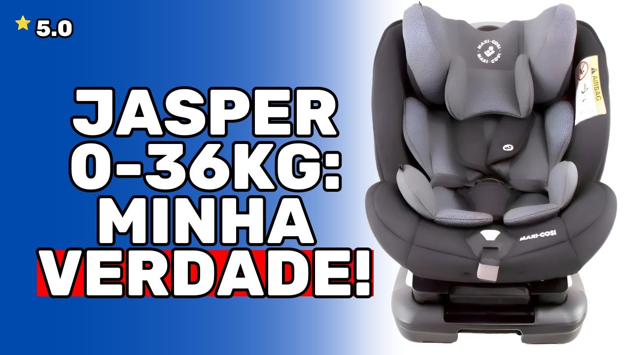 ALERTA ⚠️ A CADEIRINHA JASPER 0-36kg É INCRÍVEL Minha Opinião HONESTA!