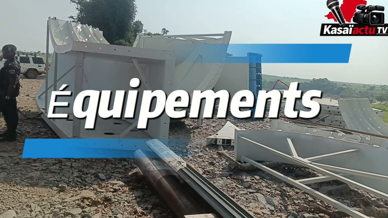 Lungudi 2 : André Mbata et la délégation de l’Union sacrée inspectent l’avancement des travaux