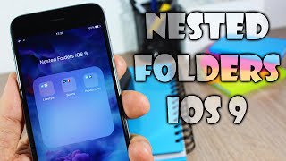 HOW TO Create Nested Folders On iOS 9