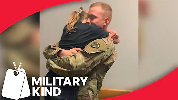 Soldiers surprise their siblings with military homecomings  | Militarykind