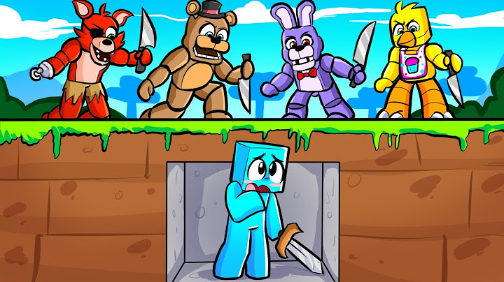 Awita VS Cazadores Five Nights at FREDDY'S en Minecraft!