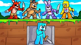 Awita VS Cazadores Five Nights at FREDDY'S en Minecraft!