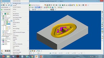 Delcam Powermill Ultimate 2017 in Hindi About Finishing Toolpath (Constant Z and Raster Flat )