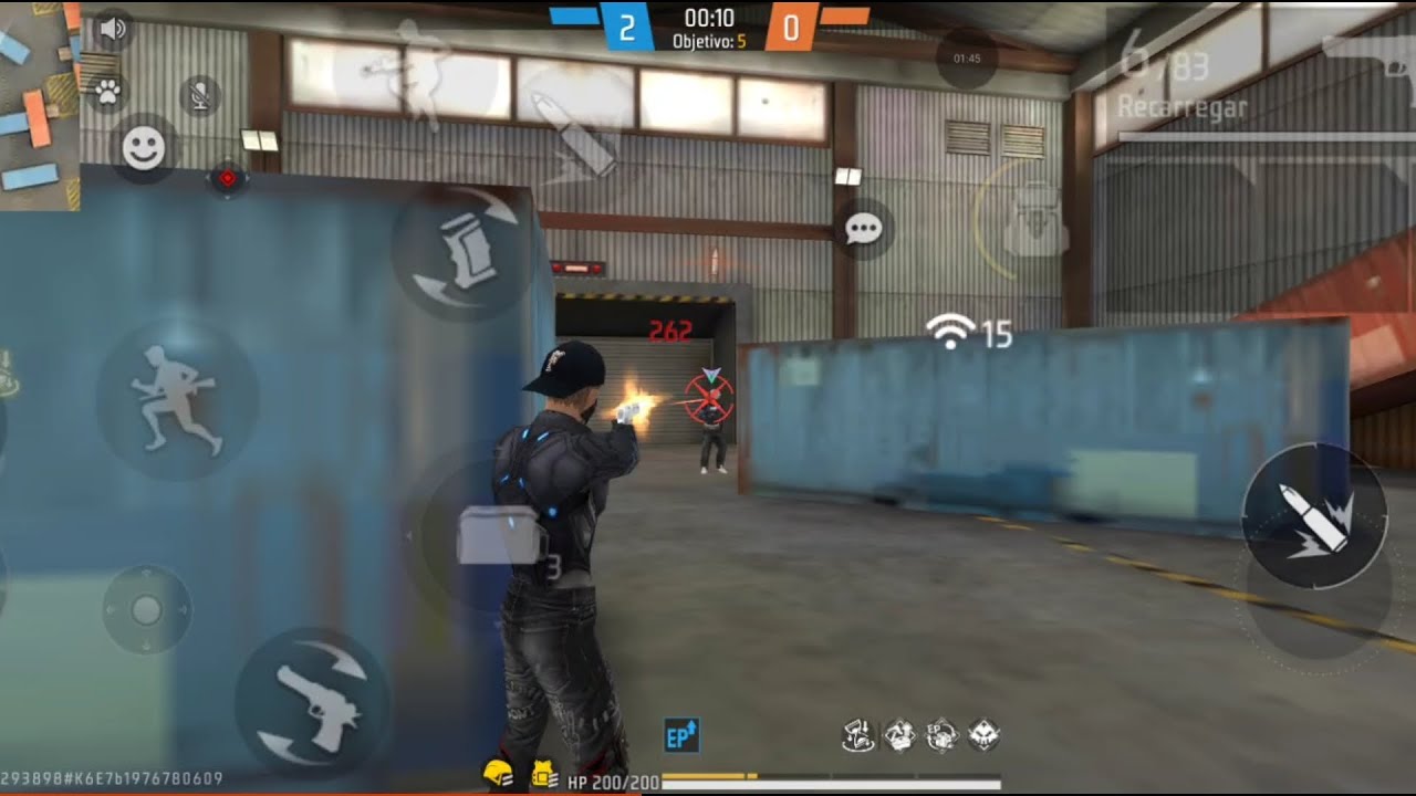 JOGANDO GLADIADORES FF COM UMA SENSI NOVA 