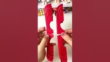 Cắt Giấy Đỏ Thành Hoa Treo Tết Nà // Happy Hidari