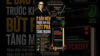2 DẤU HIỆU TRƯỚC KHI GIÁ BỨT PHÁ TĂNG MẠNH TỪ PHƯƠNG PHÁP WYCKOFF LÀ GÌ? #shorts