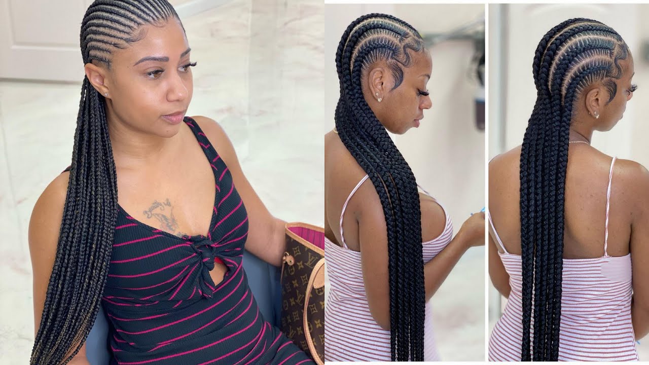 Check Out The Most Stunning And Beautiful Styles Of Ghanian Braids (PHOTOS)