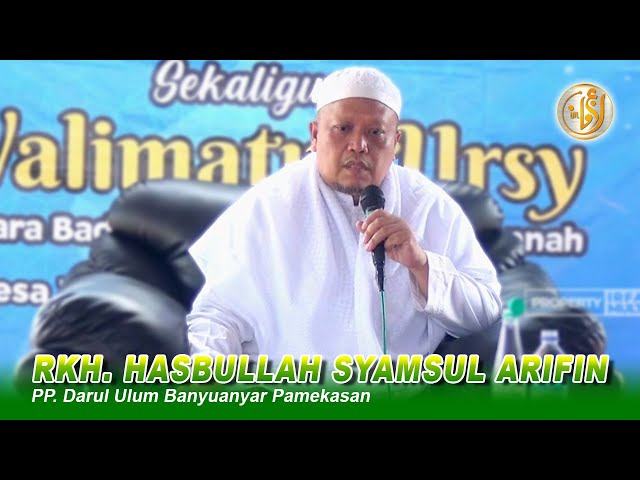 KH. HASBULLAH SYAMSUL ARIFIN BANYUANYAR PAMEKASAN class=