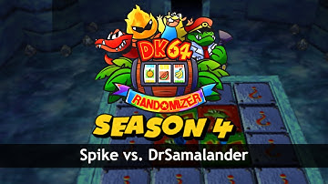 DK64 Randomizer | S4 Tournament Qualifier 12 | Spike vs DrSamalander