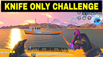 Knife Only Challenge Win in Call of Duty Mobile Battle Royale | COD Mobile Knife Kills