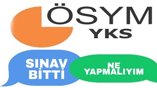 YKS 2021 BİTTİ / Sırf üniversite okumak için bölüm seçmeyin / bizi dinleyin ???