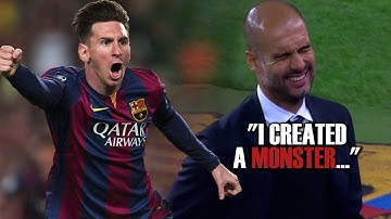 When Prime Messi BROKE Bayern and Pep Guardiola