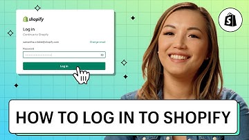 How To Log Into Your Shopify Store || Shopify Help Center