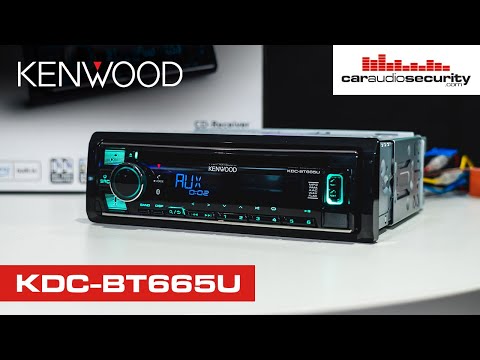 KENWOOD CDステレオ Car Stereo with Bluetooth, USB, CD/MP3, Alexa - Kenwood KDC