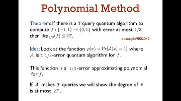 Qalgo 6.3: Quantum query lower bounds with the polynomial method