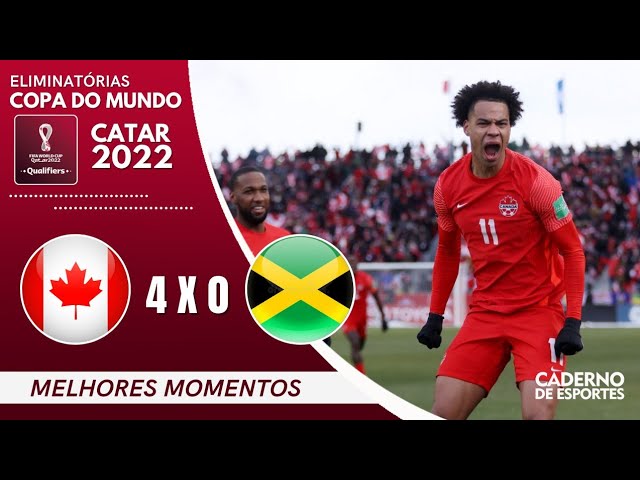 CANADÁ 4 X 0 JAMAICA, ELIMINATÓRIAS COPA DO MUNDO 2022