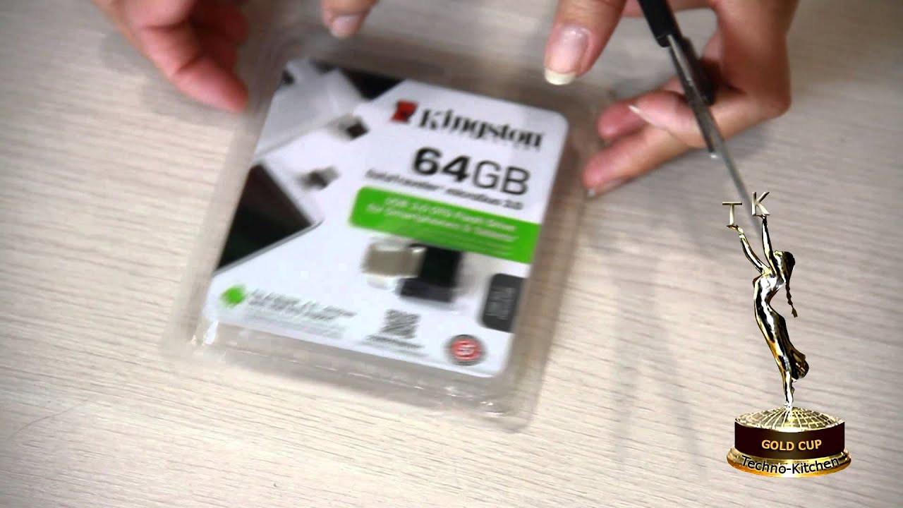 флешка Kingston DataTraveler microDuo 3.0 (64 Гбайт)