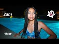 SNEAKING INTO MY POOL AT 2AM | Tiana