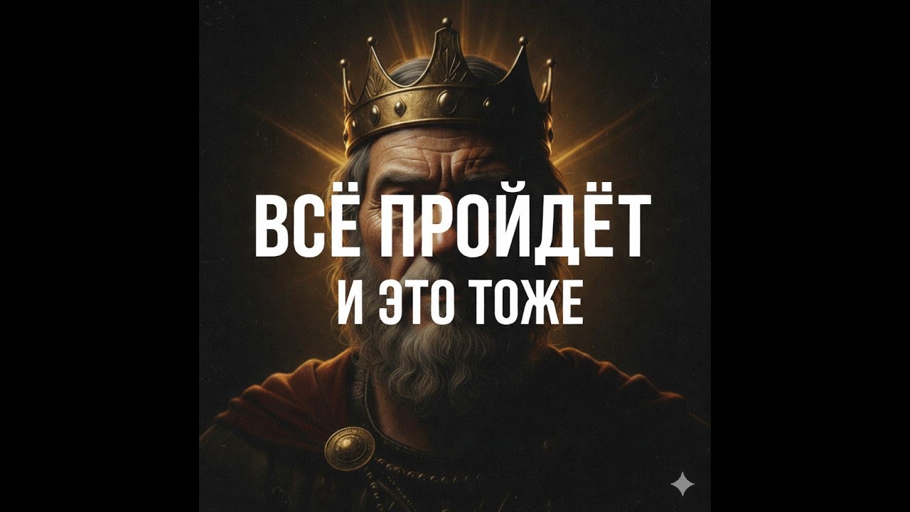 Почему всё проходит — и это спасает тебя (Соломон)