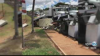 City to test scheduling bulky trash pick-ups to solve illegal dumping problem