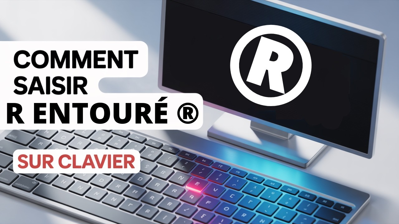 Comment faire le symbole ® (R entouré) sur le clavier ⌨️ - YouTube