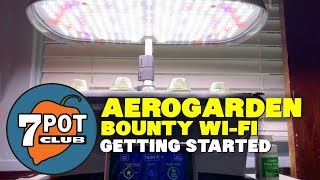 AeroGarden Bounty Wi-Fi Unboxing and Setup screenshot 5