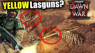 Why Are Lasguns YELLOW In Dawn of War 4 (And Why I Don't Like It)