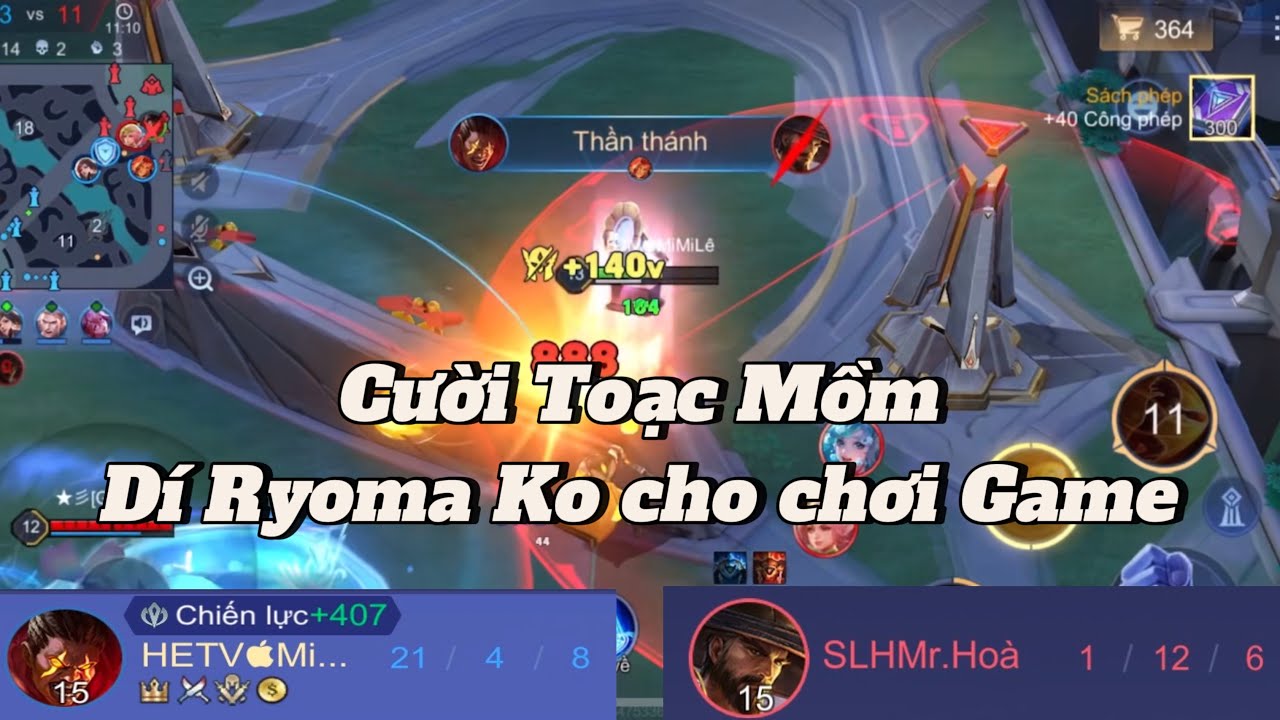 Cười Rụng Răng Xem Tôi Múa Raz ZiZac 21 Kill Dí Ryoma Từ Nhà Đến Trường ko được chơi Game