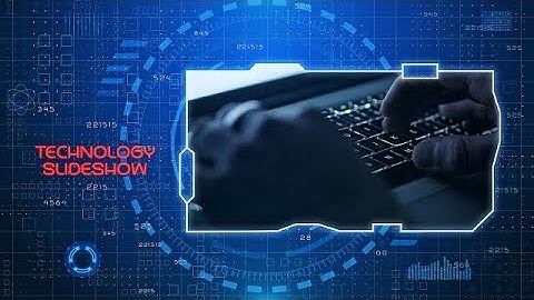 Technology Slideshow After Effects Templates