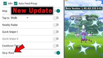 PGSharp New Beta Version: 1.65.4 Update | PGSharp New Skip RaidFeature | Unlimited Shiny Pokemon