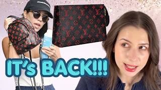 Louis Vuitton Monogram Infrarouge IS BACK 🖤 ❤️ 2026 LV Toilery 15, Monogram Dune , Buckskin Suede