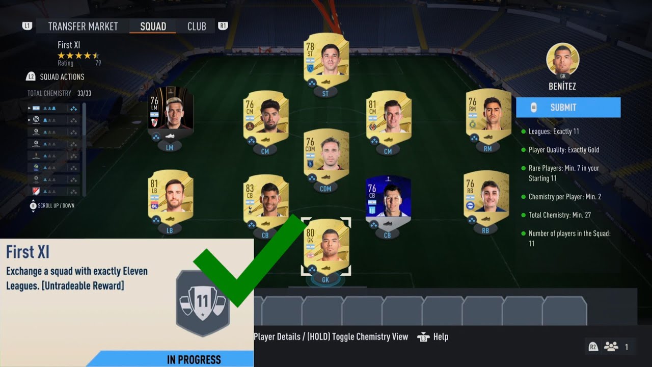 First XI Cheapest Solution ( Argentina ) - Fifa 23